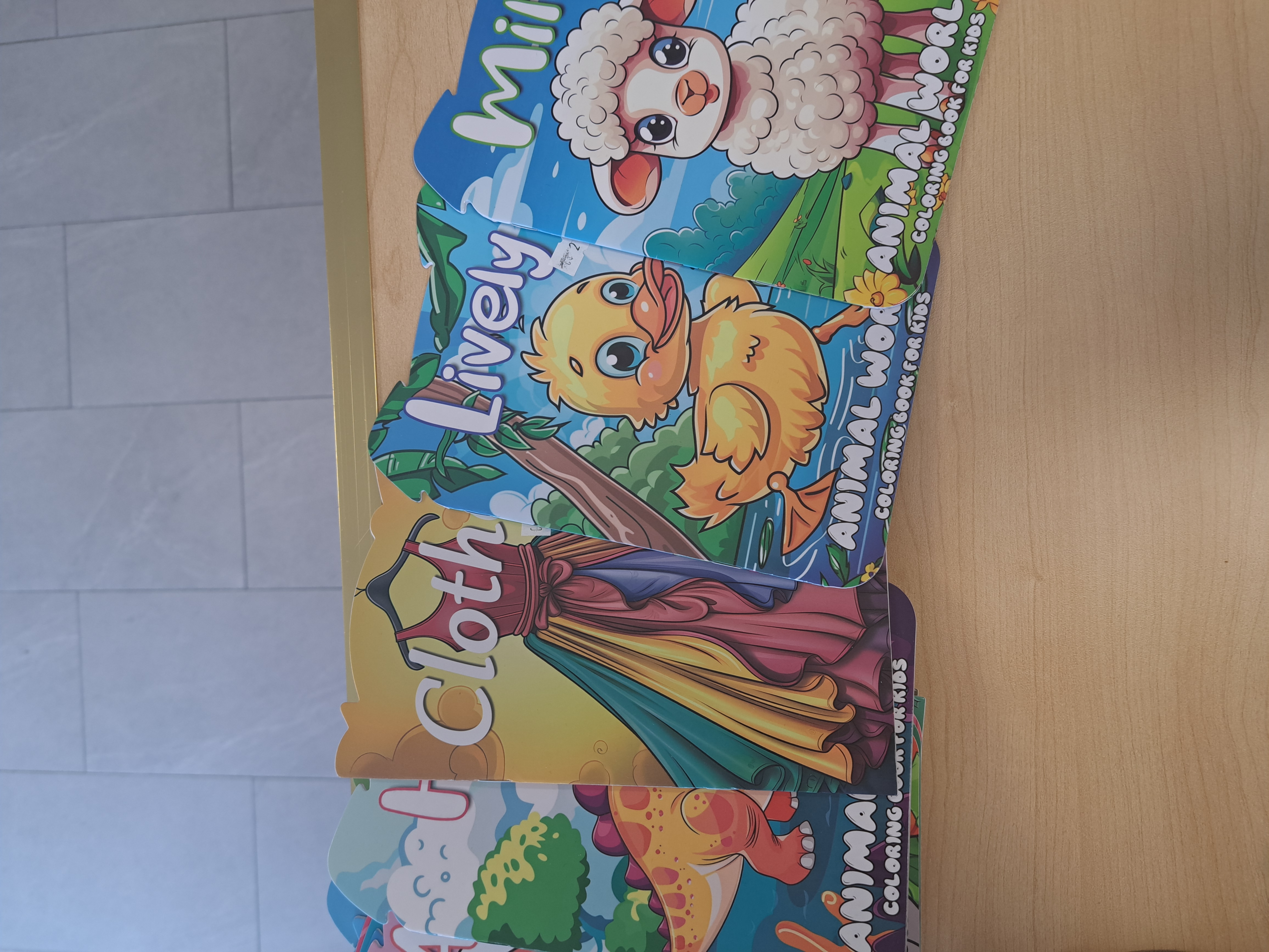 petit livre a colorier varié